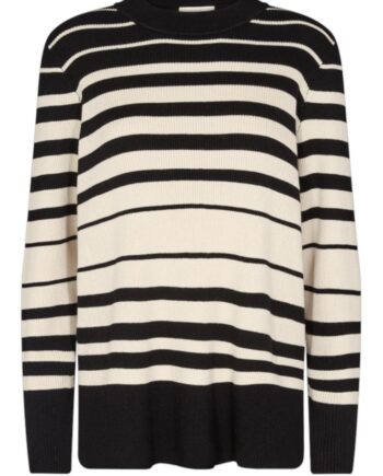 Freequent Pullover Claudisse Black    Moonbeam