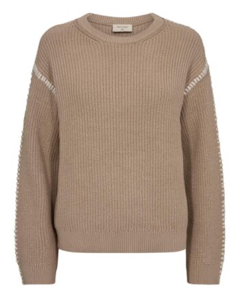 Freequent Pullover Ipen Simply Taupe    Moonbeam