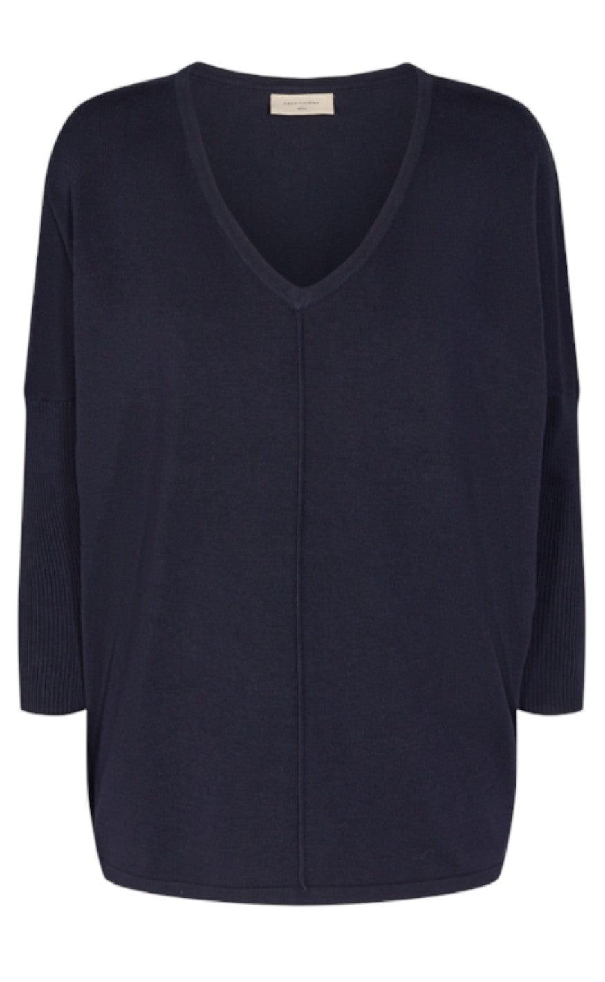 Freequent Pullover Jone Navy