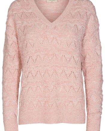 Freequent Pullover Tina Pale Mauve Melange