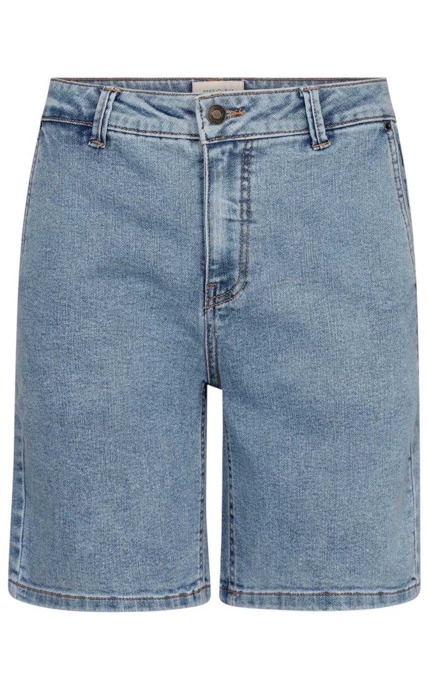 Freequent Shorts Jane Light Blue Denim