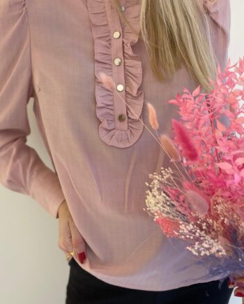Freequent Skjorte April Pale Mauve