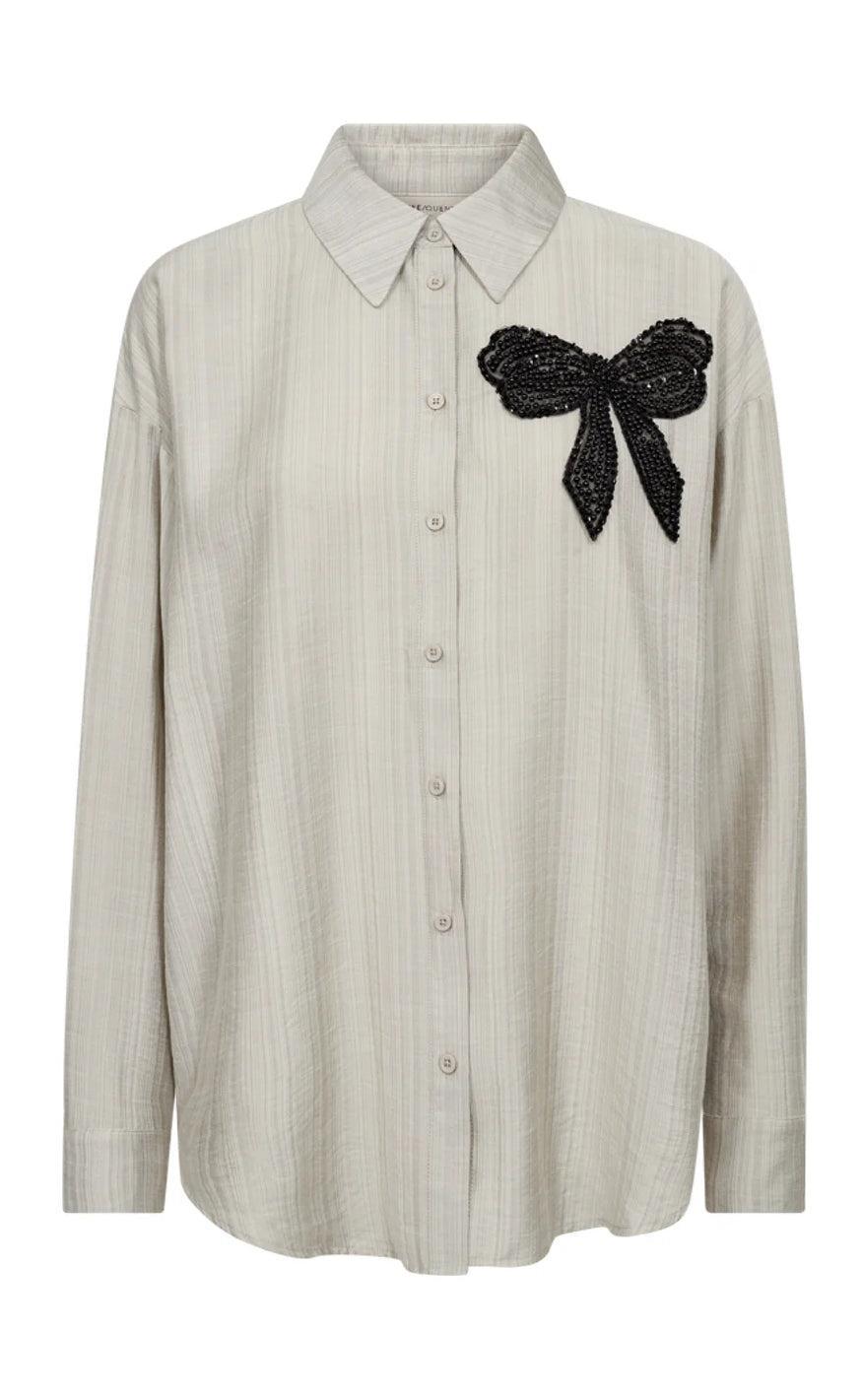 Freequent Skjorte Bowy Moonbeam Black