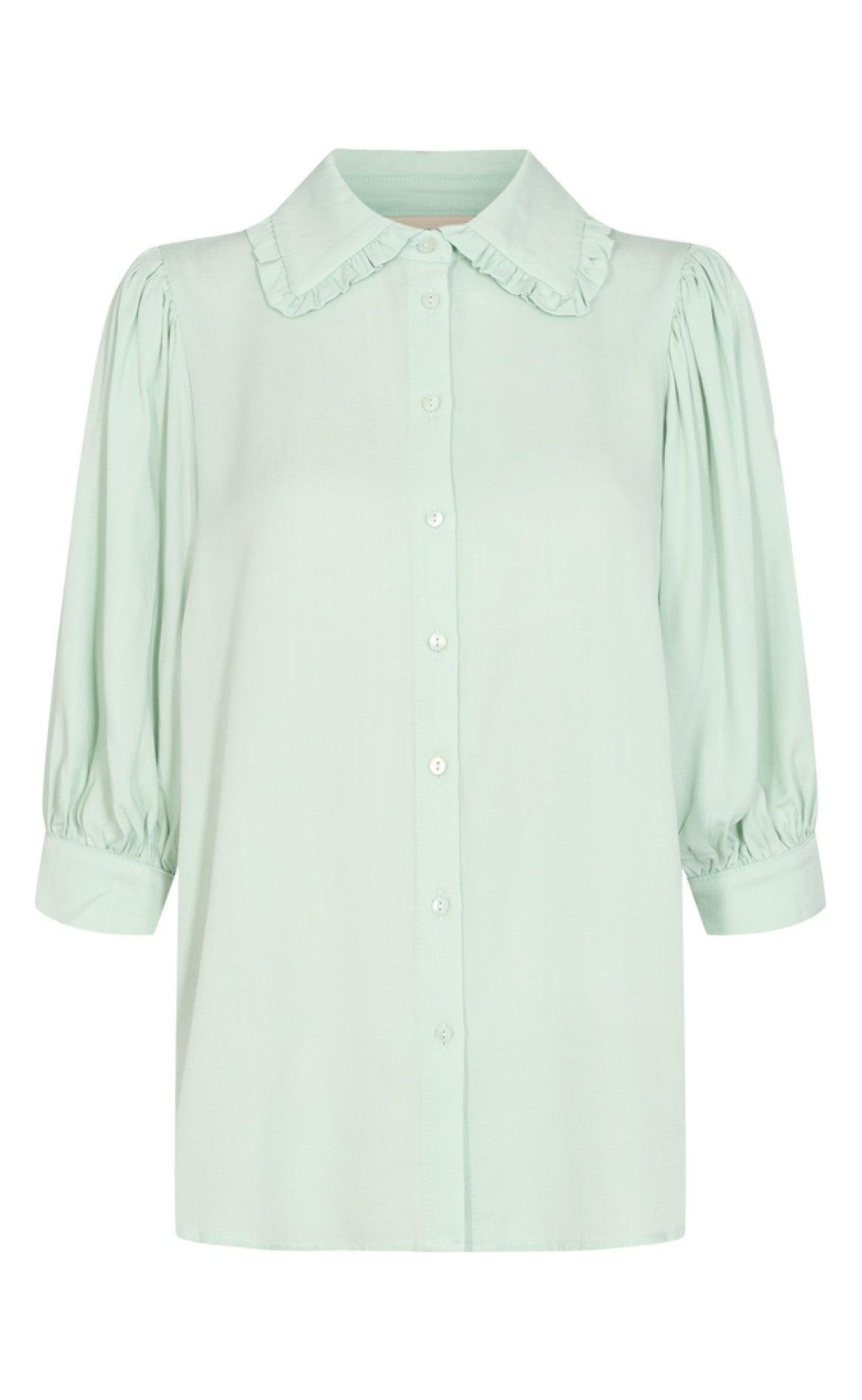 Freequent Skjorte Ellenor Misty Jade
