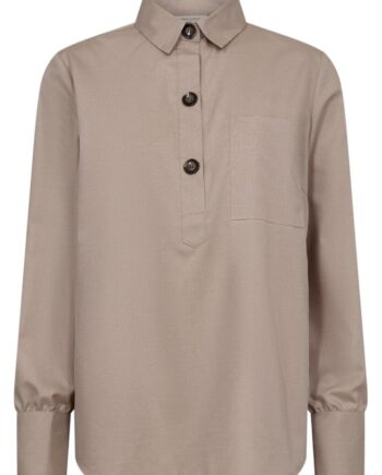 Freequent Skjorte Flynn Simply Taupe