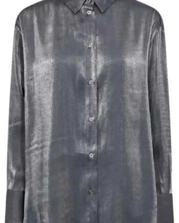 Freequent Skjorte Naron Gray Pinstripe