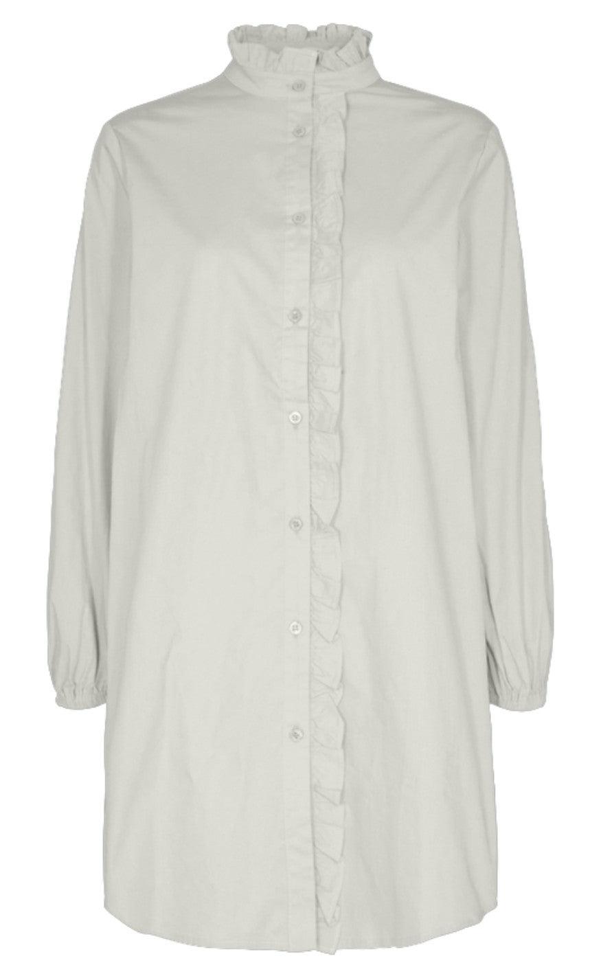 Freequent Skjortekjole Rina Off-white