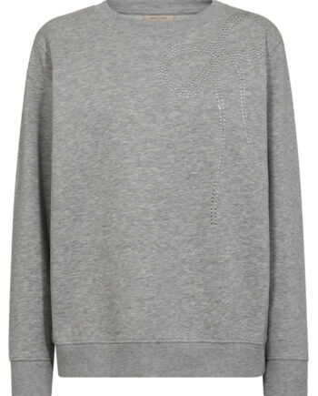 Freequent Sweatshirt Chase Medium Grey Melange