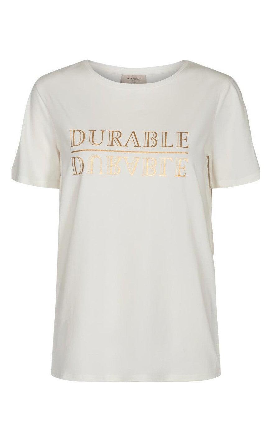 Freequent -shirt Fenja Durable Off White