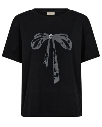 Freequent  -shirt Fenjal  Black    Gray Pinstripe