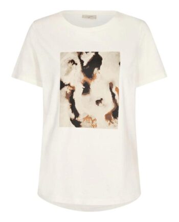 Freequent  -shirt Fenjal Offwhite    Coffeebean