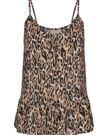 Freequent Top Mille Leo Beige Sand Mix