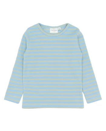 Fro Rib Bluse Forever Blue Striped 104
