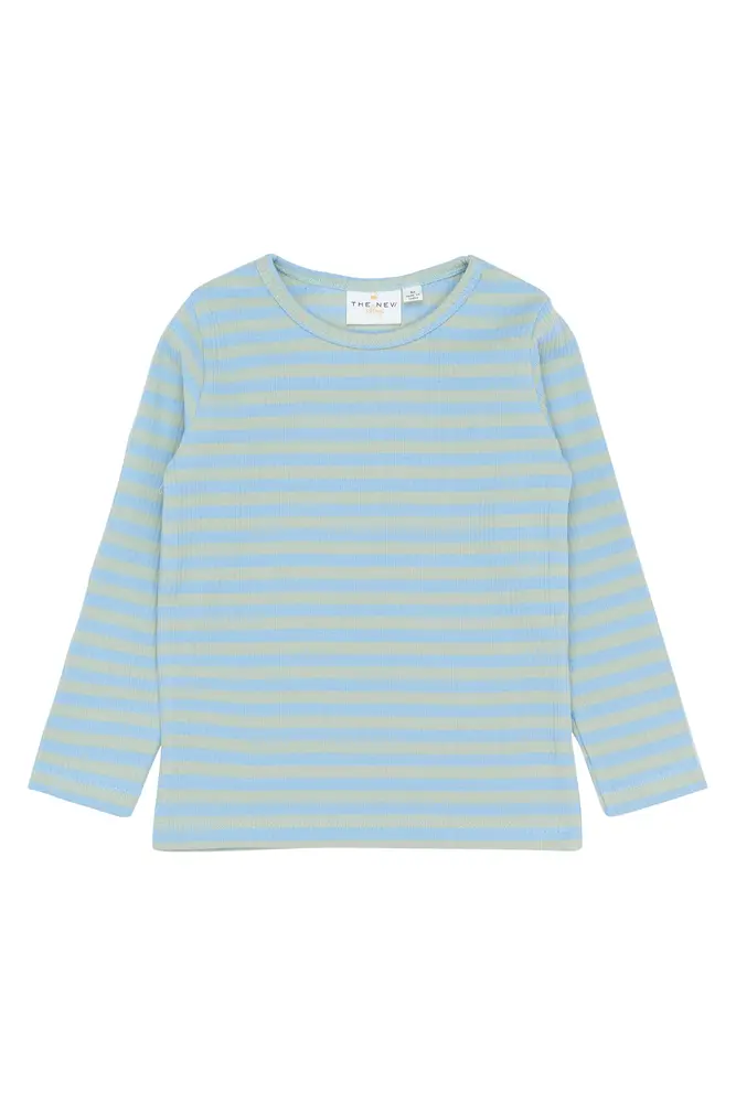 Fro Rib Bluse Forever Blue Striped 104