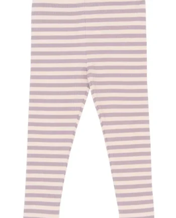 Fro Rib Leggings Sea Fog Striped 98