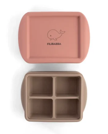Frysebakke Til Babymad 4x65 Ml  -pak Rose Mix