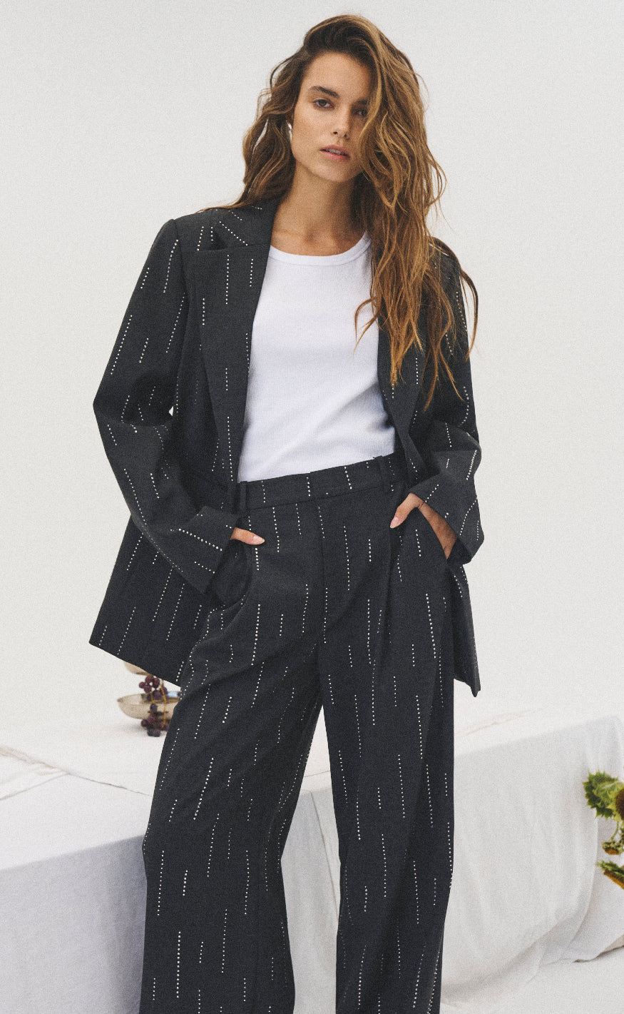 Gestuz Blazer Adira Dark Grey Melange