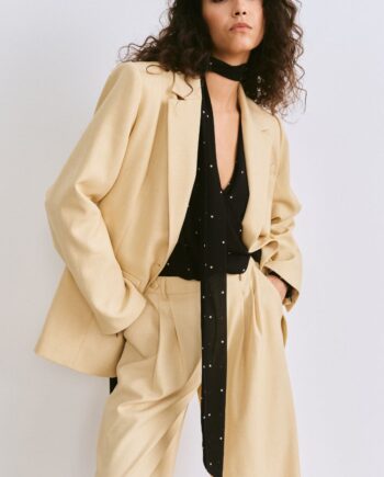 Gestuz Blazer Stacy Pale Hay Melange