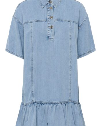 Gestuz Kjole Sea Mid Denim Blue