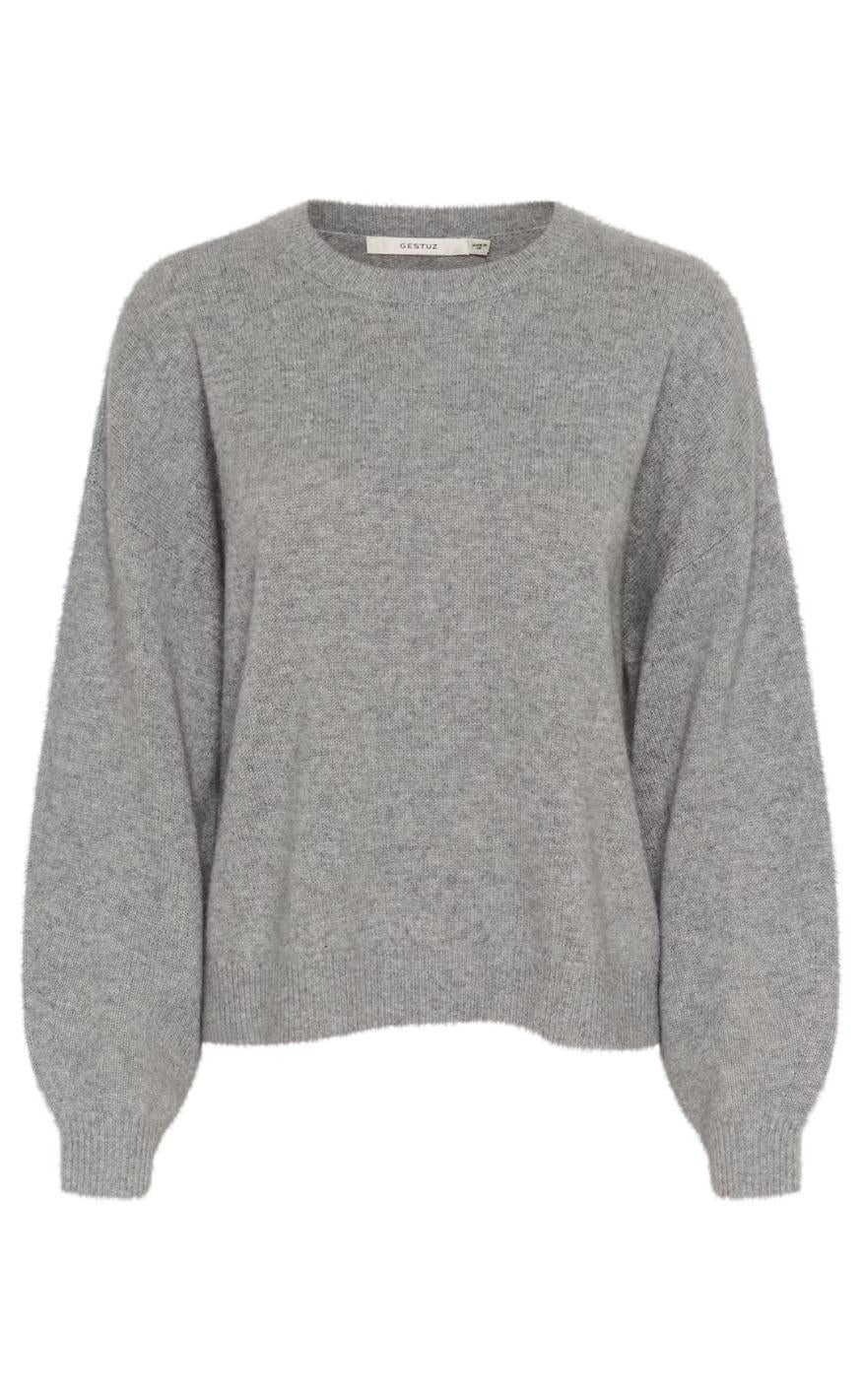 Gestuz Pullover Casia River Stone Melange