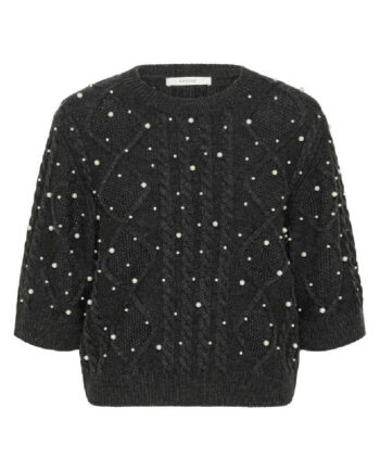 Gestuz Pullover Taiba Dark Grey Melange