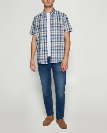 Giansi Slub Check Ss