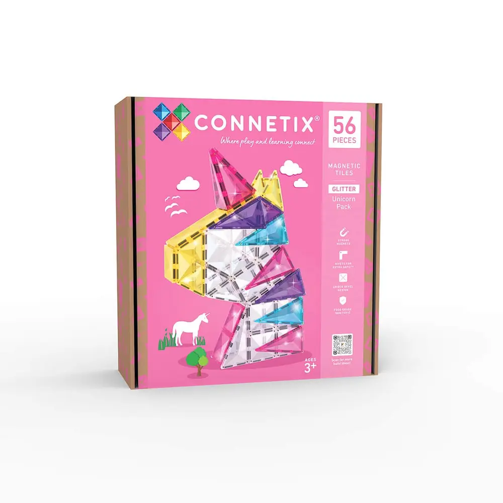 Glitter Unicorn Pack Magnetsæt 56 Dele