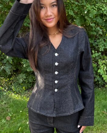 Global Funk Bluse Kayan-  Darkest Night