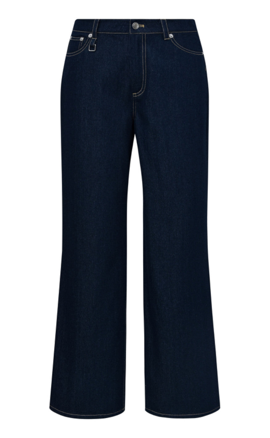 Global Funk Bukser Cadian  -  Dark Unwashed Denim