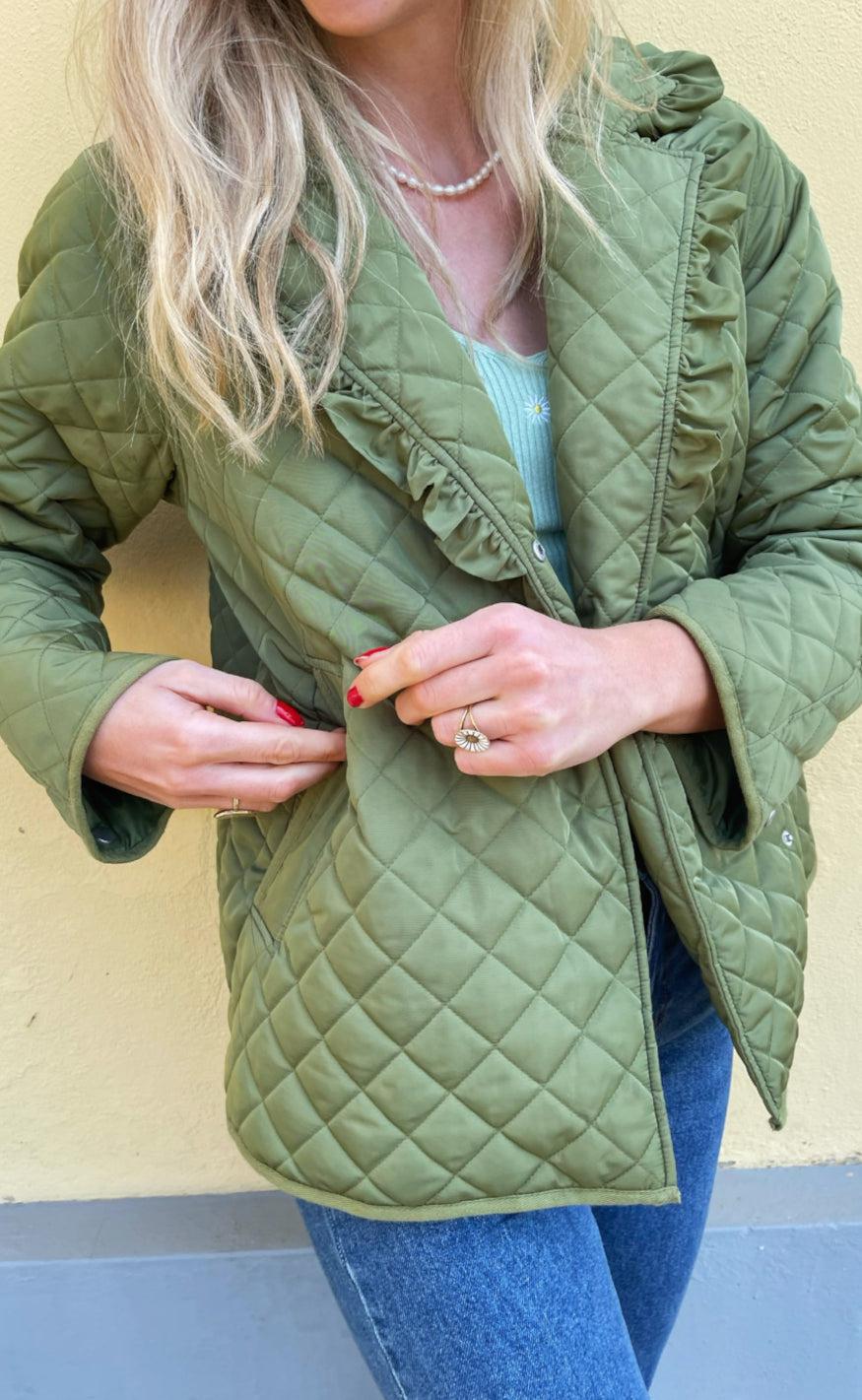 Global Funk Jakke Robins- Pale Olive