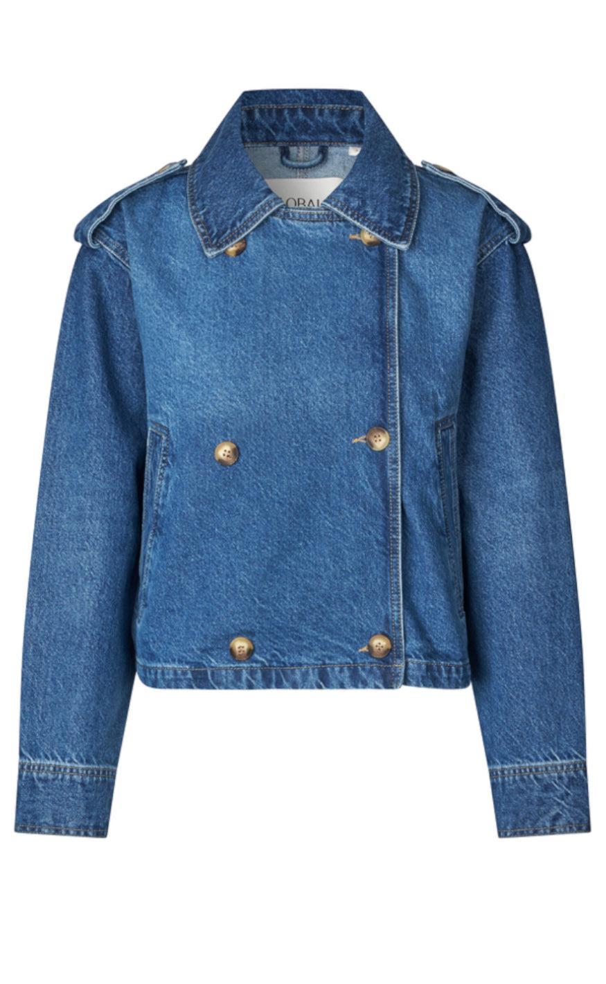 Global Funk Jakke Steffia- Mid Vintage Blue