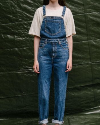 Global Funk Overalls  -valenty Retro Light Blue