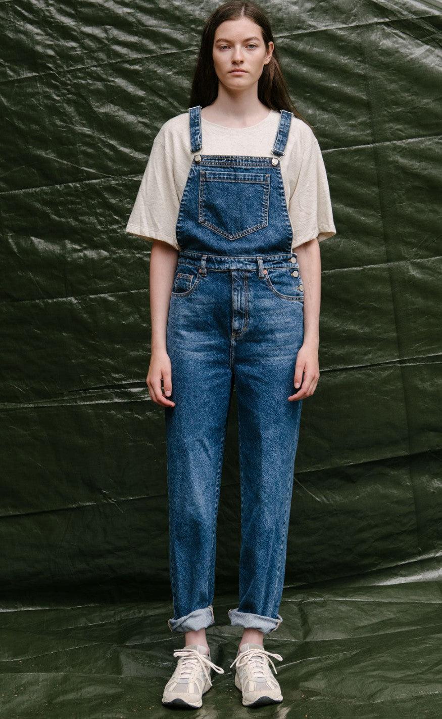 Global Funk Overalls -valenty Retro Light Blue