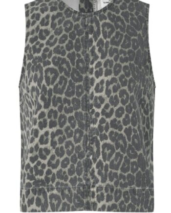 Global Funk Top Rhine-  Dark Leopard Mist