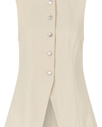 Global Funk Vest Gibella Ecru