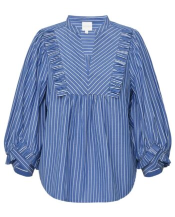 Gossia Bluse Sia Blue Stripe