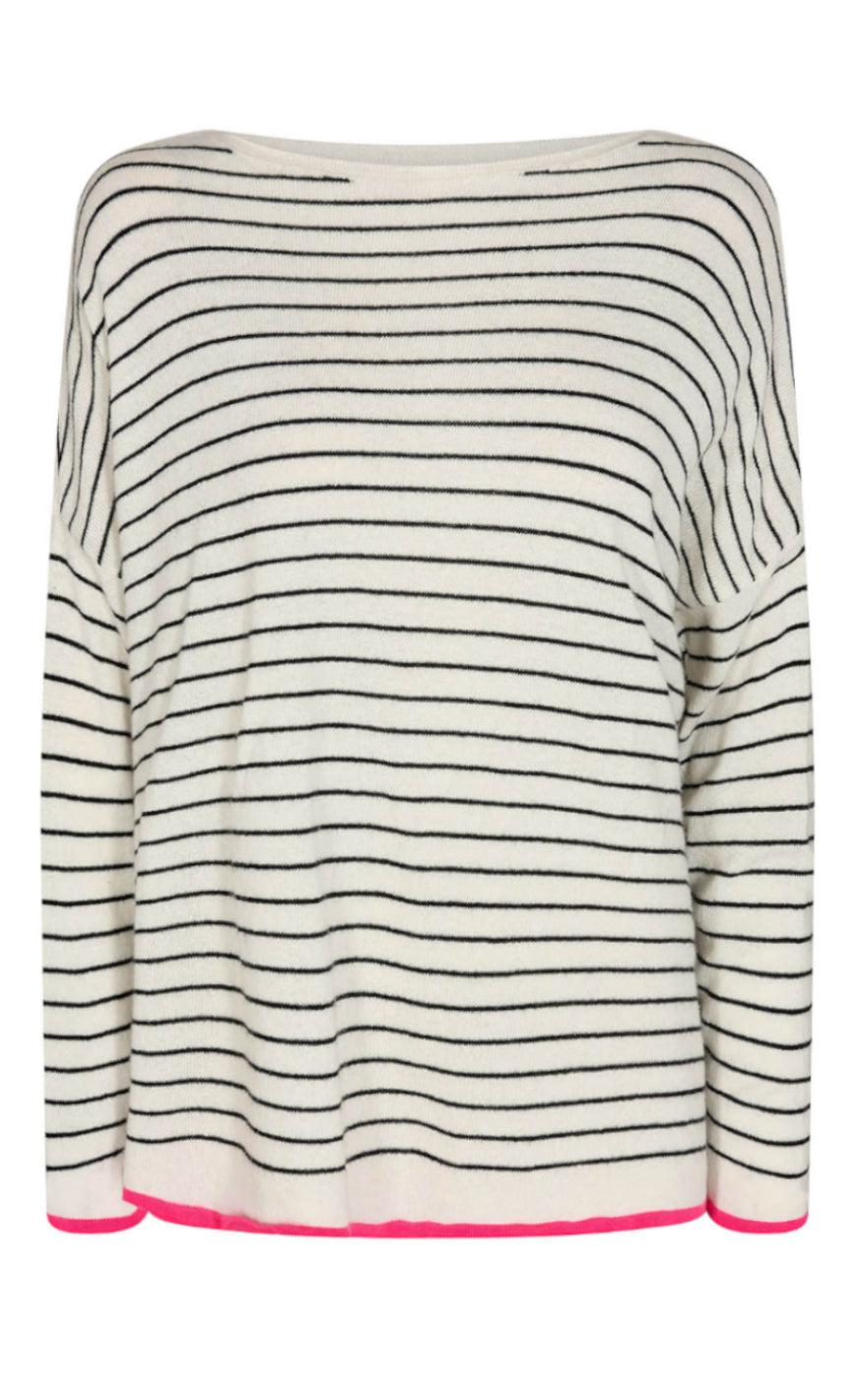 Gossia Jumper Kathla Offwhite   Black