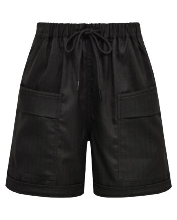 Gossia Shorts Thilla Herringbone Black