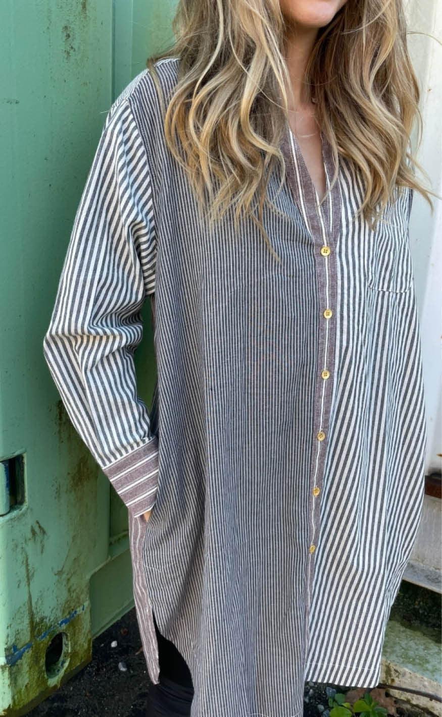 Gossia Skjorte Juliette Classic Stripe