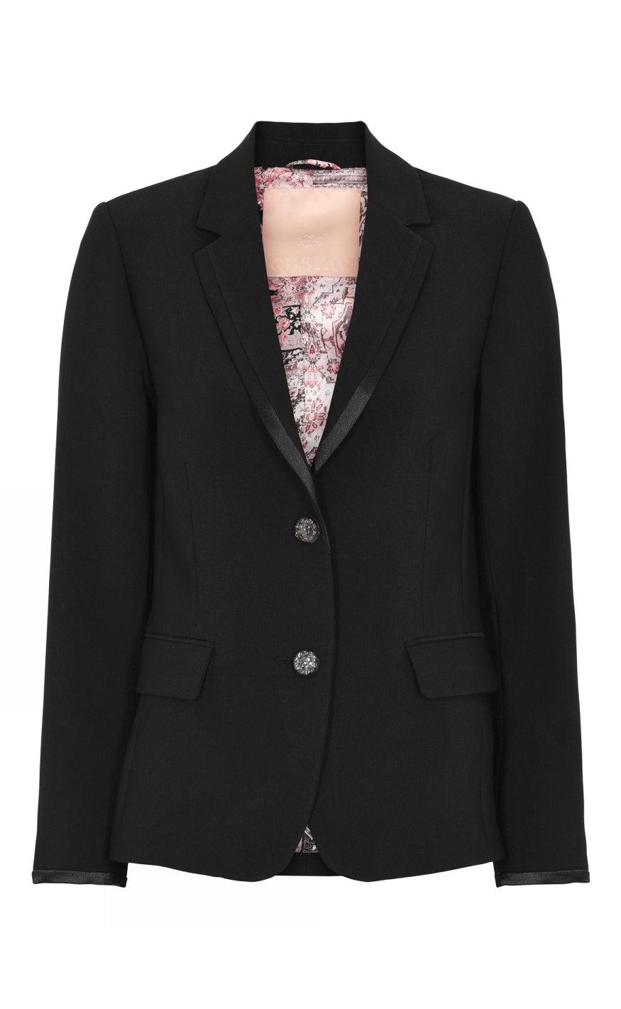 Gustav Blazer Elma Stretch Black