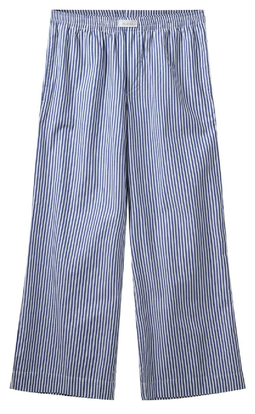 H2o Bukser Rønne Essential Blue White Stripe