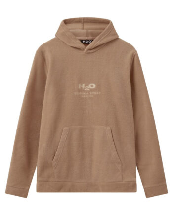 H2o Trøje Blåvand Fleece Hoodie Oak