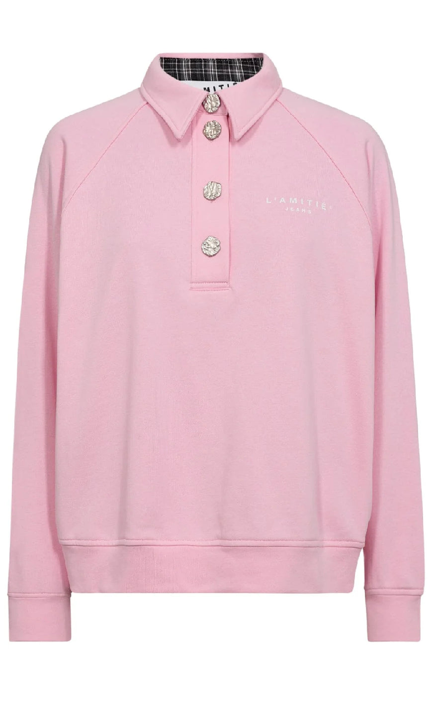 Haute 39 Amitié Bluse Polo Logo Candyfloss