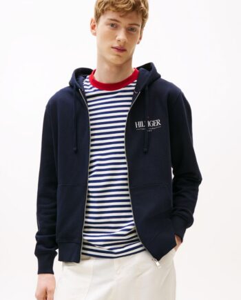 Hilfiger Stacked Hooded Zip Th