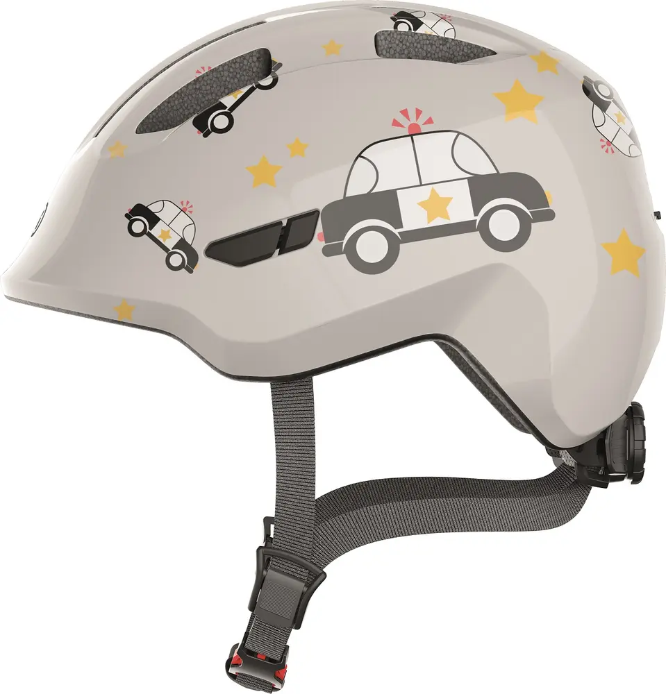 Hjelm Smiley Grey Police