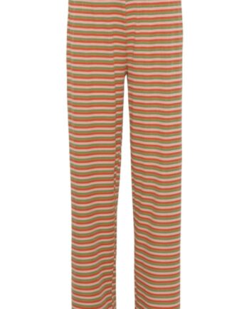 Hunkøn Bukser Ginnie Peach Striped