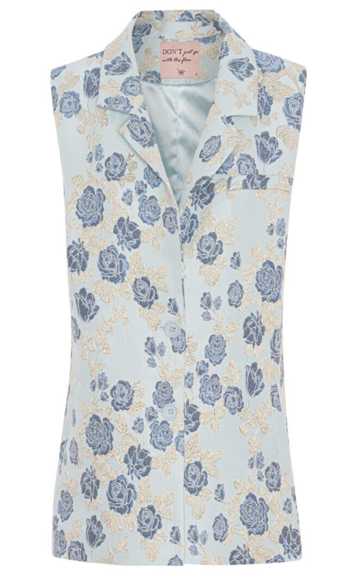 Hunkøn Vest Aino Blue