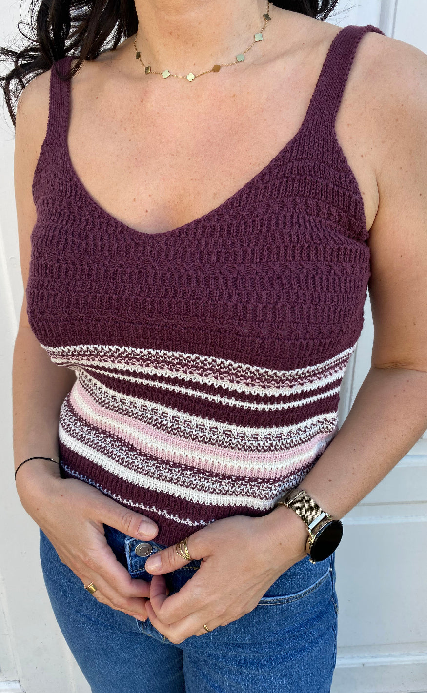 Jdy Top Tropical Fig Chalk Pink Birch