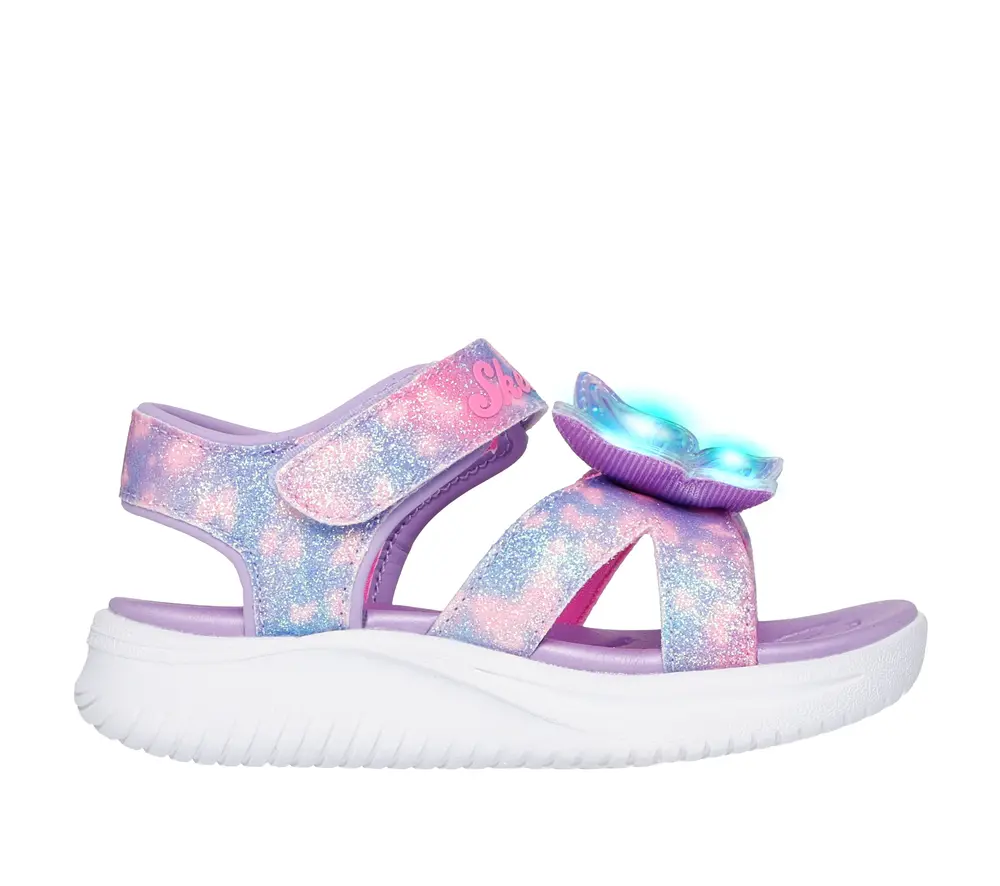 Jumpsters Sandal Butterfly Brites Purple 21