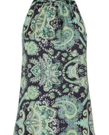 Karmamia Copenhagen Top Eloise Emerald Paisley